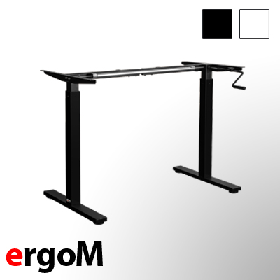 exeta ergoM - manuell höhenverstellbarer Schreibtisch